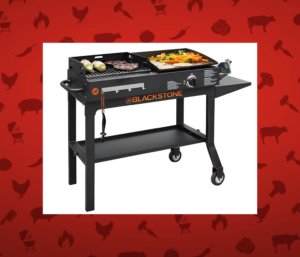 Blackstone GRIDDLE CHARCOAL GRILL COMBO